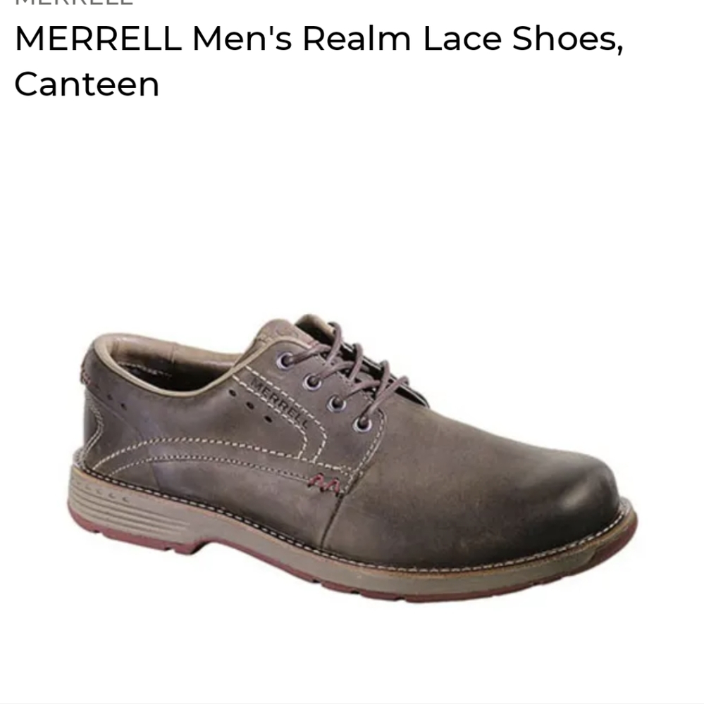 Merrell men's Realm lace shoes size 10